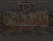 Tablet Screenshot of boyertownoktoberfest.com
